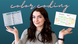 Calendar Color-Coding (+ planner + Notion + study notes)
