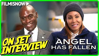 ANGEL HAS FALLEN | Lance Reddick "Gentry" & Jada Pinkett Smith "Agent Thompson" On-set Interview