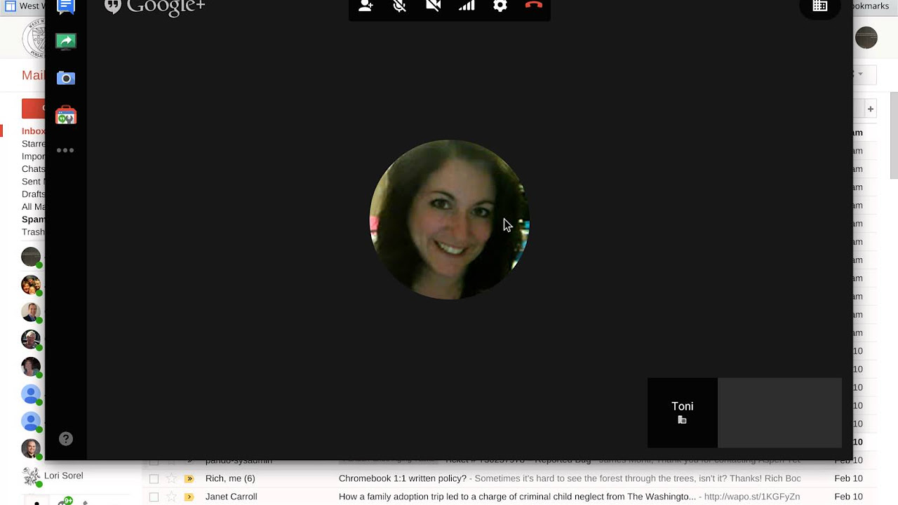 Using Google Video Chat to Start a Video Call - youtube