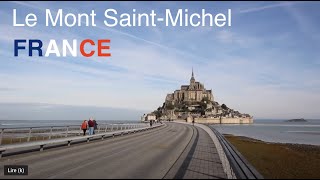 Inside the walls of Mont St Michel and interior of his abbey