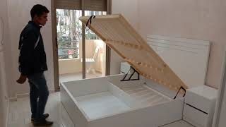 إبداع غرف النوم خشبية بأثمنة مناسبة0654352058