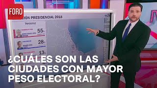 Elecciones 2024 - Estas son las zonas altamente densas de votantes en México