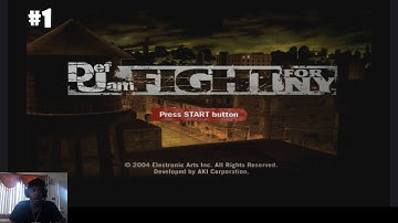 Def Jam Fight For NY - Walkthrough Part 1 (Hard) (Creating Myself)