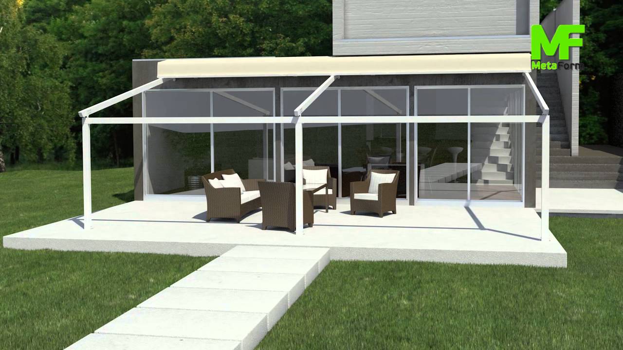 Socialist analogi Fern Retractable Pergola Top Star | Metaform Shading Systems