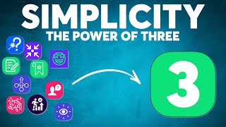 Complicated? Simplify the story! The Power Of 3