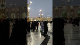 قبل أذان المغرب في صحن الإمام الرضا عليه السلام - مشهد