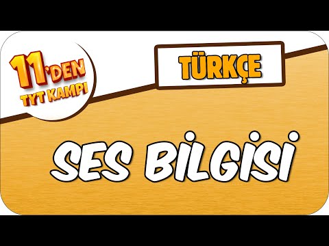 Ses  Bilgisi  | 11'den TYT KAMPI #2023