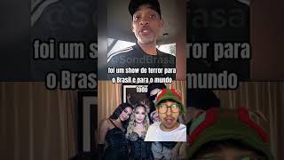 Will Smith fala sobre o Show da Madonna no Brasil #Shorts #comedia #comédia #humor #meme #memes