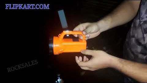 DPM DP-7315 PORTABLE RECHARGEABLE LED SEARCH EMERGENCY LIGHT Torch