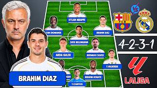 BARCELONA vs REAL MADRID PREDICTED LINEUP 2026/27 🔥 FIRST EL CLÁSICO! Mourinho’s Dream XI 😱
