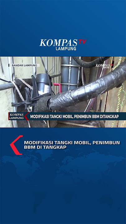 Modifikasi Tangki Mobil, Pelaku Penimbun BBM Di tangkap