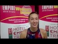EMPIRE Women's Indoor 2018: interview, Tereza MIHALIKOVA (SVK) - Lenka STARA (SVK) 1-6 7-6(2) 6-4