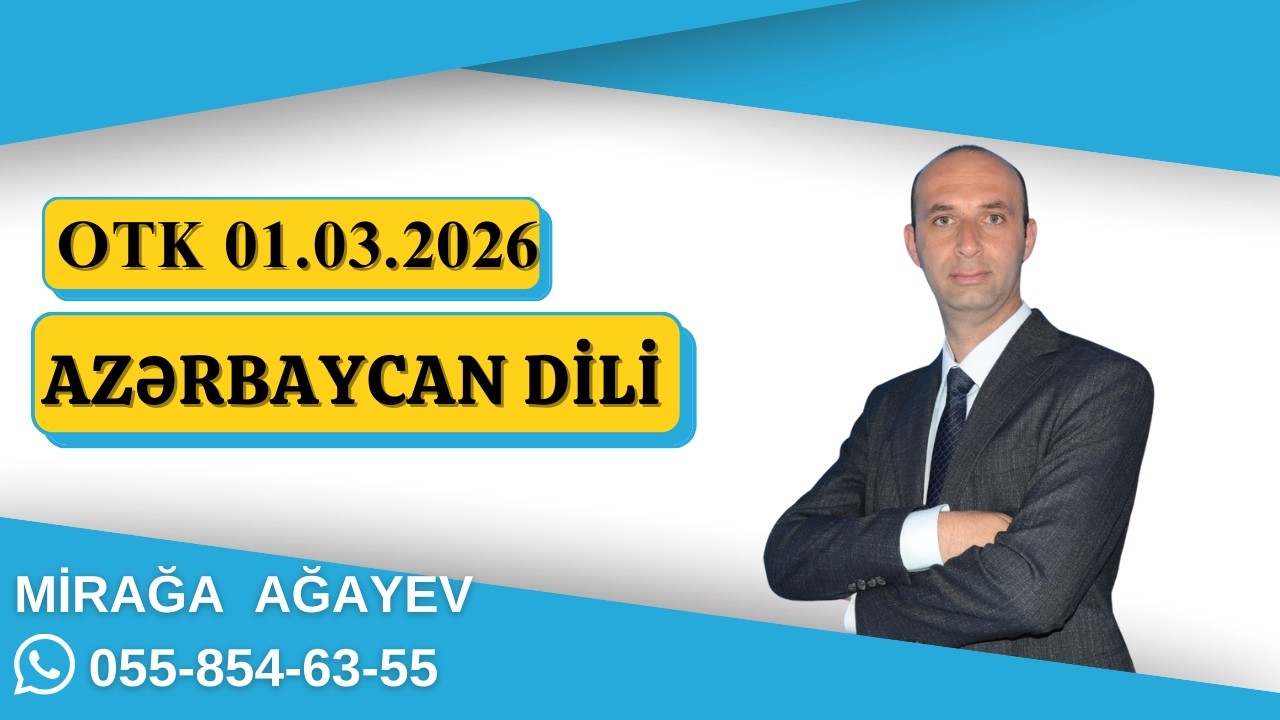 OTK 01.03.2026 Azərbaycan dili A variantı