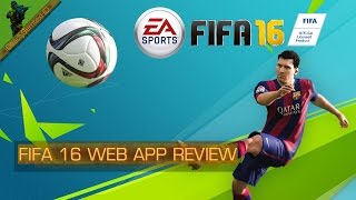 FIFA 16 Web App Review, First Impressions & Details (FIFA 16 Web App Gameplay) screenshot 1