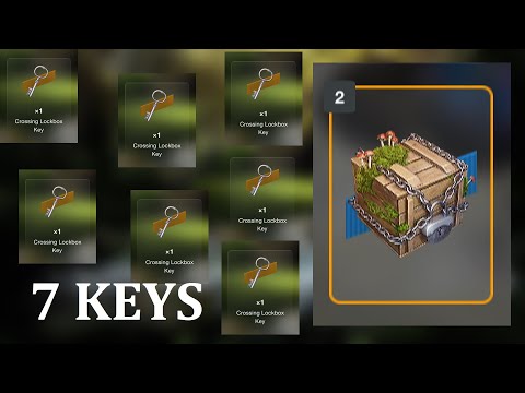 7 FREE KEYS CROSSING LOCKBOXES OPENING! - World of Tanks Blitz