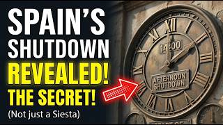 Why Does Spain Shut Down for Two Hours Every Afternoon?