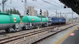 EF210-342+タキ1000 米タン 拝島駅発車