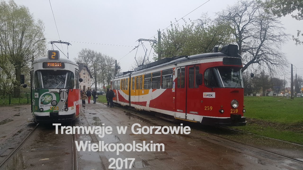 Tramwaje w Gorzowie Wielkopolskim - wiosna 2017