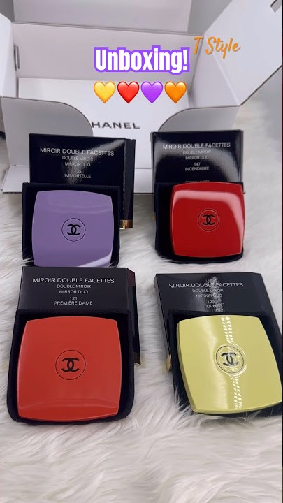 CHANEL MIROIR DOUBLE FACETTES  Yes I got them too! 