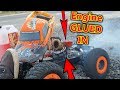 Can you GLUE a NITRO Engine Back Together? RC Car Bodge!