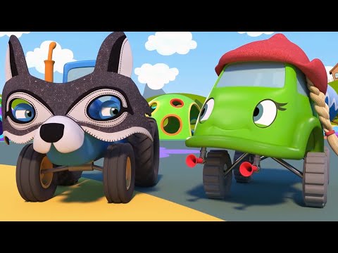Синий трактор - Красная шапочка 🚜 Развивающие мультфильмы детям