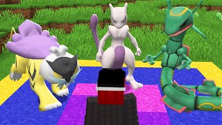 Escolha Seu Pokémon Lendário no Minecraft Pixelmon