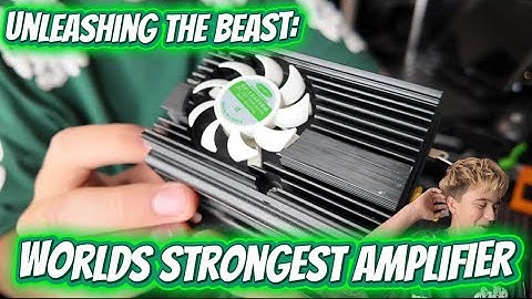 Unleashing the Beast: World’s Strongest RF Amplifier Tested!!!