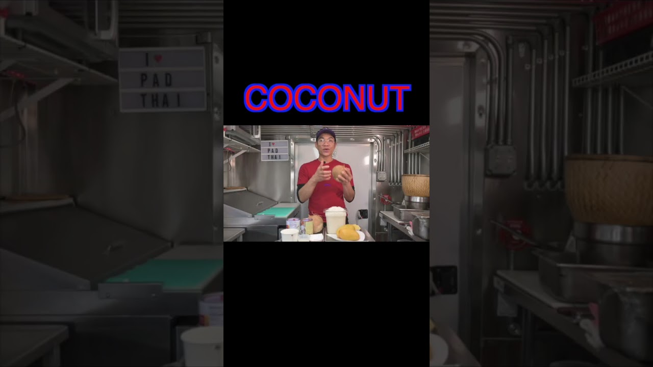 THIS SMALL COUNTRY KNOWS WHAT TO DO WITH COCONUT {ข้าวเหนียวมะม่วง} how to make mango sticky rice