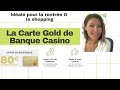 Notre avis sur la Carte Gold de Casino Banque - YouTube