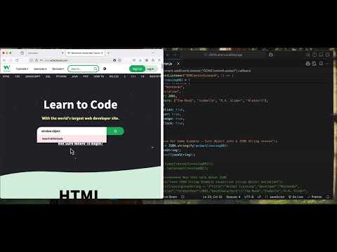 Stringify and Set Local Storage