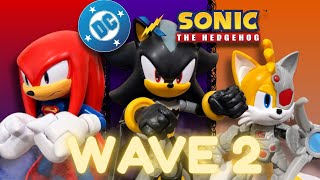 Jakks Pacific DC x Sonic 5” Action Figures Wave 2 Review