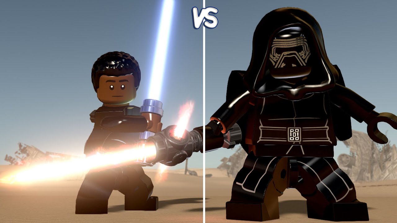 LEGO Star Wars The Force Awakens Finn Vs Kylo Ren CoOp Fight lego-star-wars-the-force-awakens-finn-vs-kylo-ren-coop-fight