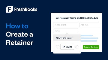 How to Create a Retainer on FreshBooks
