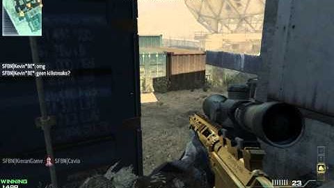 MW3 - Random 360 noscope!