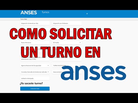 Como sacar Turno en ANSES - PASO a PASO ?