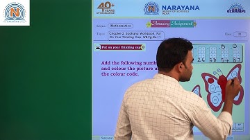 II CLASS   MATHS Ch 2 - WORKBOOK PUT ON YOUR THINKING CAP Pg 11 SUPPORTING VIDEO