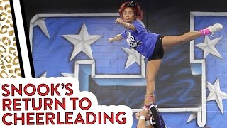 Nicole “Snooki” Gets Back into Cheerleading!