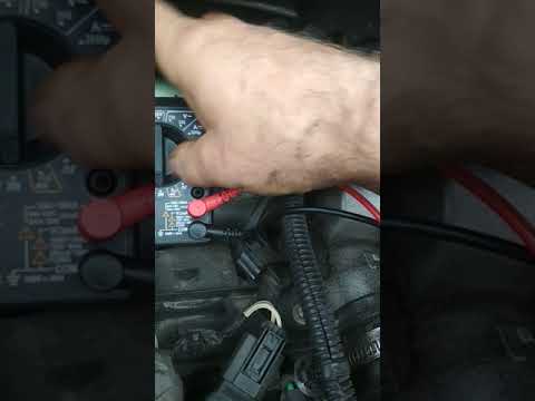 Проверка свечей накаливания K9K RENAULT не снимая их