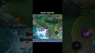 Martis TRIPLE KILL! #martis #triplekill #mobilelegends #mlbb #lonix