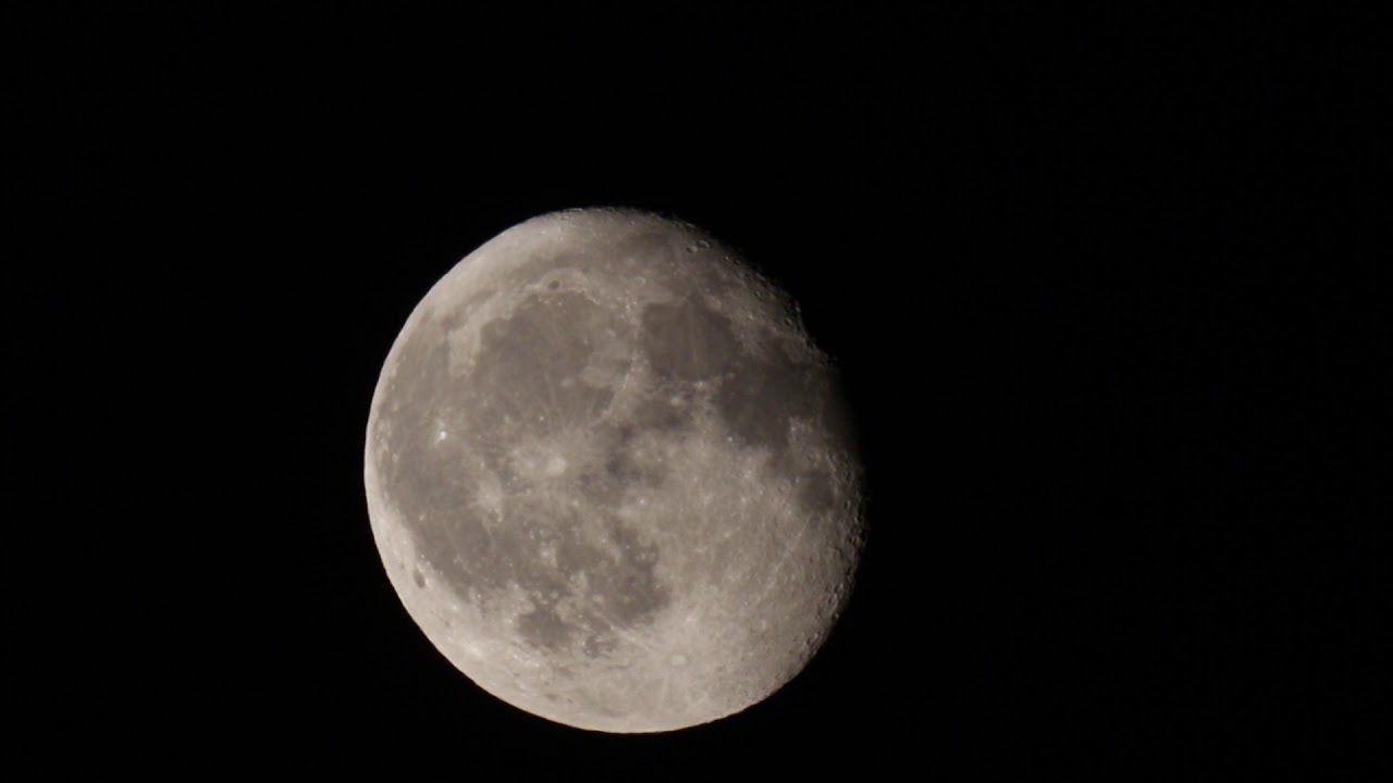 Moon after the eclipse, Moon close-up, Full Moon August 2018