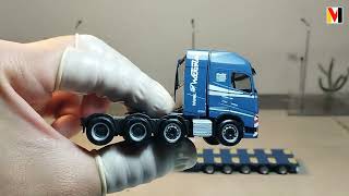 Herpa 1:87 | Volvo FH16 750 Lowtrailer | WOCKEN - YouTube
