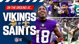 Minnesota Vikings beat New Orleans Saints in London in NFL's 100th  international game