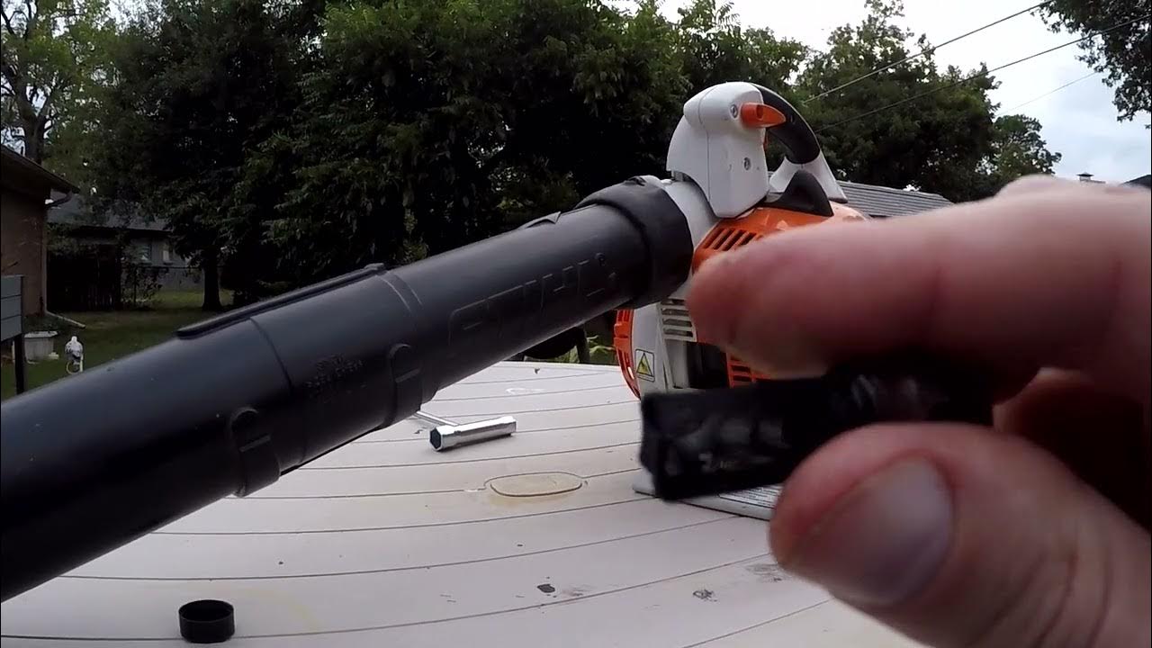 If your Stihl Leaf Blower is bogging down do this first YouTube
