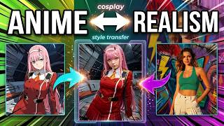 Anime to Real Cosplay Transformation Made Easy with Flux 9B Image2Image (ComfyUI Workflow Included) screenshot 2