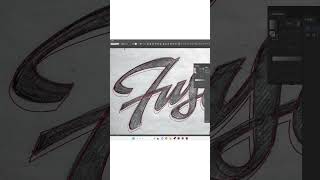 Fuse - Adobe Illustrator Typography Tutorial - Sketch To Vectorshorts