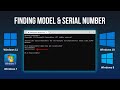 How to Find Computer Model and Serial Number in Windows