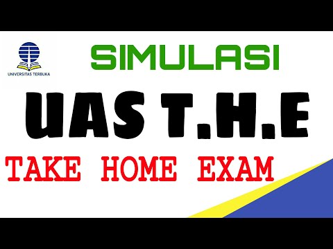 Tutorial UAS Take Home Exam (THE) 2021.2 UT, Mulai Login Hingga Unggah BJU dan Logout THE