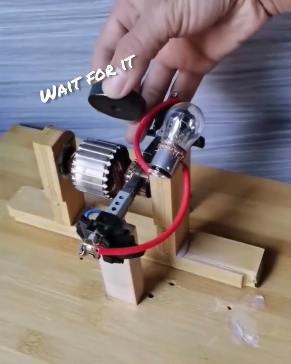 High Speed Free Energy Generator with Magnet at home