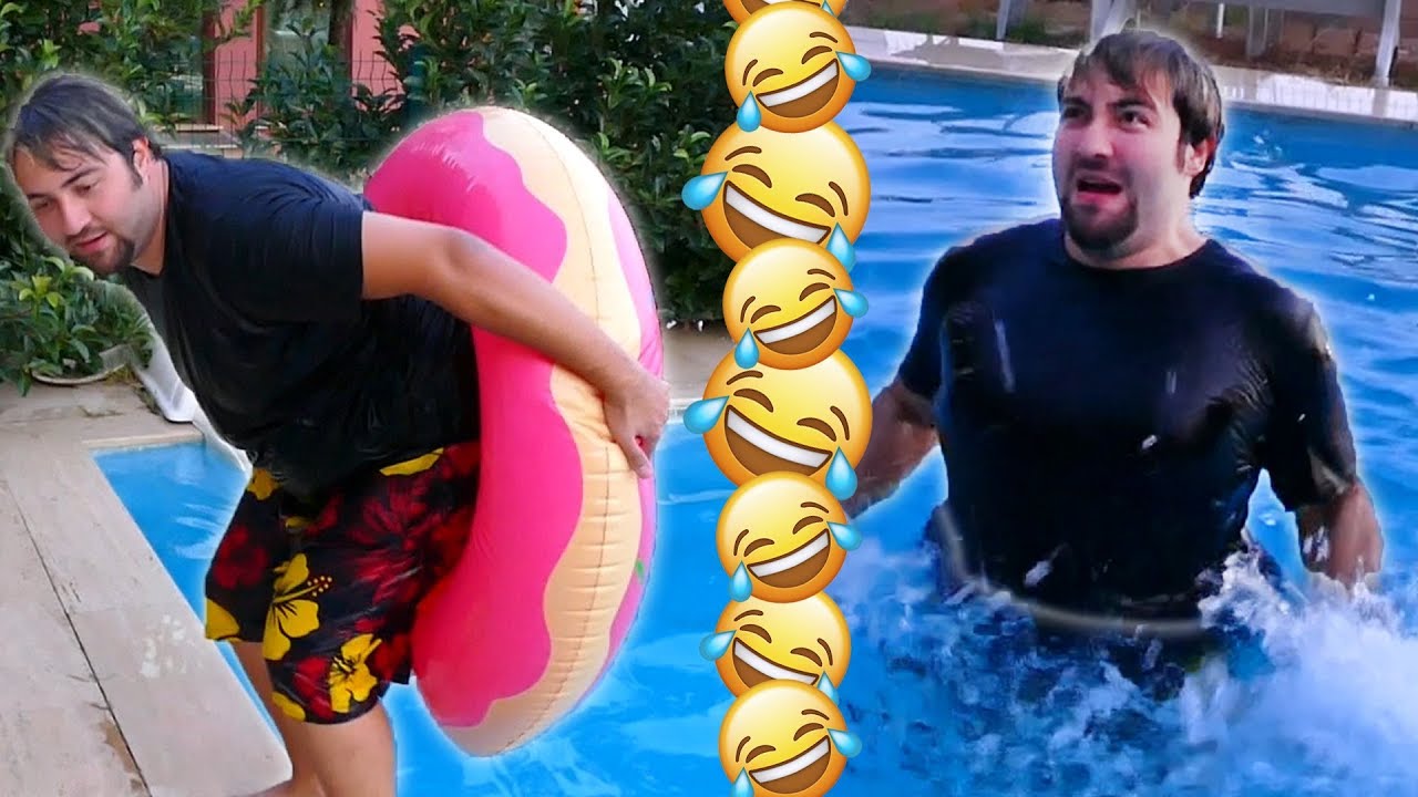 😂 HAVUZA DALMANIN EN KOMİK YOLLARI 😂 /w Buse Duygu /w Gitaristv