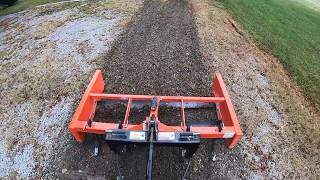 Grading a Driveway & Adding New Gravel